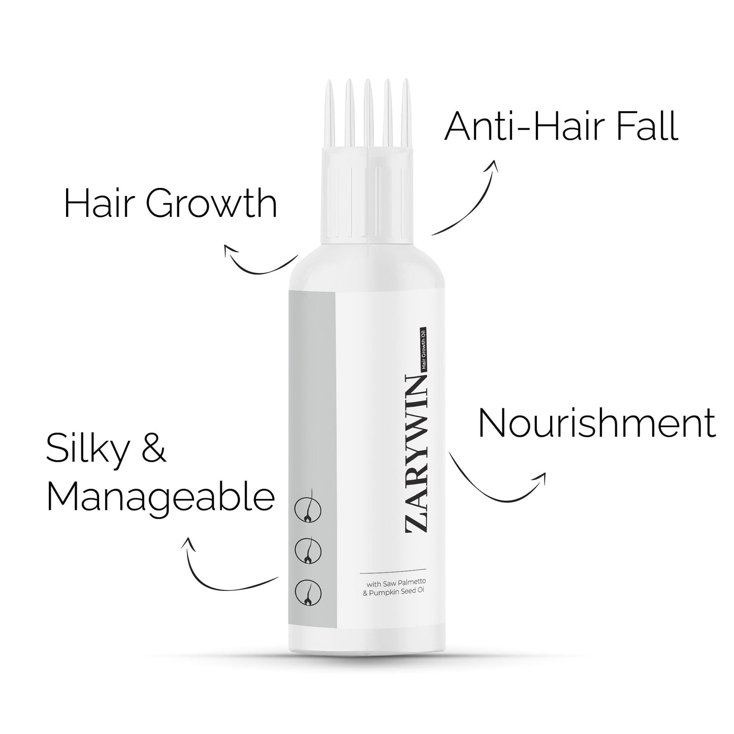 Zarywin Rosemary Hair Growth Oil - 100ml