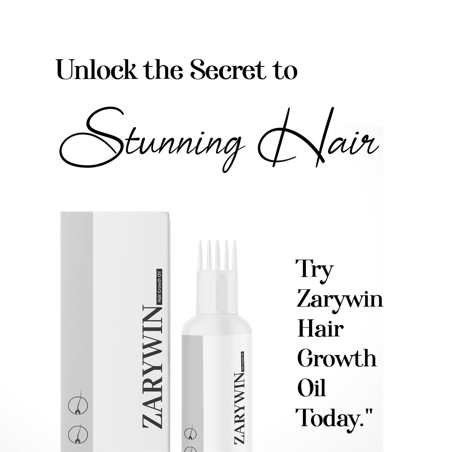 Zarywin Rosemary Hair Growth Oil - 100ml