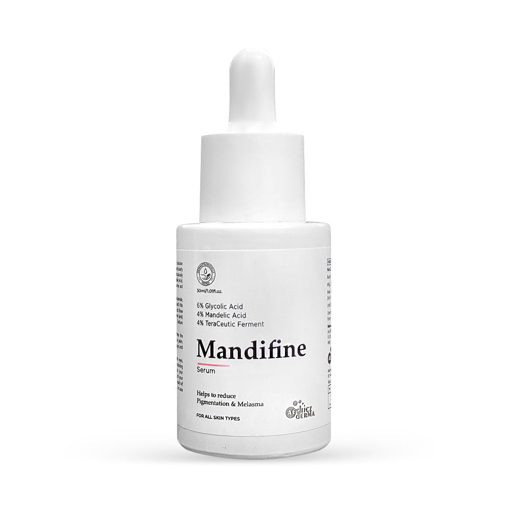 Mandifine Serum - Glycolic Acid, Mandelic Acid & TeraCeutic Ferment | Reduce Pigmentation & Melasma